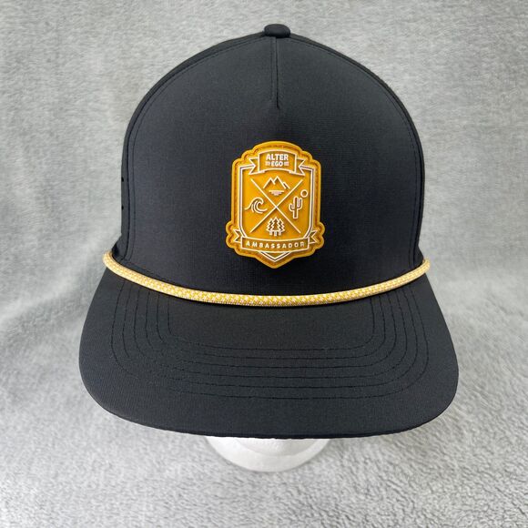 Alter Ego Running Coaster Ambassador Perforated Snapback Standard Hat Clean EUC - Picture 1 of 11